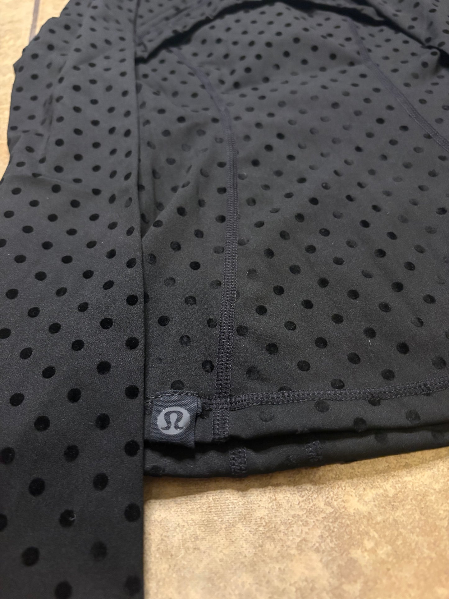 Black Define Jacket Polka Dot