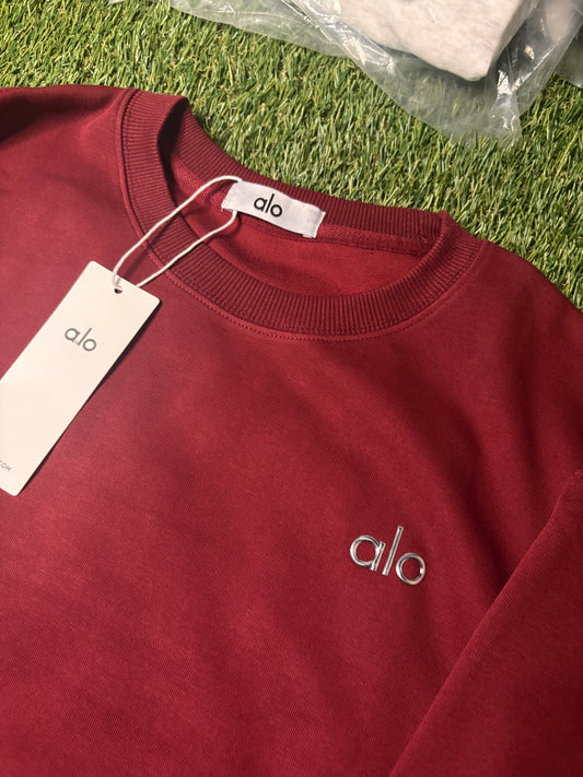 ALO Crewneck (Burgundy)