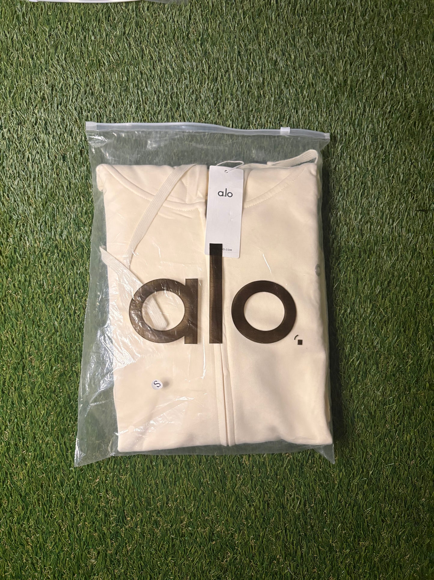 ALO Zip-Up (Beige)