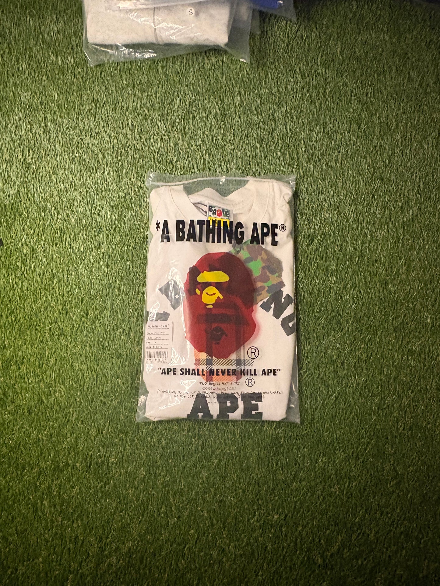 BAPE White Graphic T-Shirt (S)
