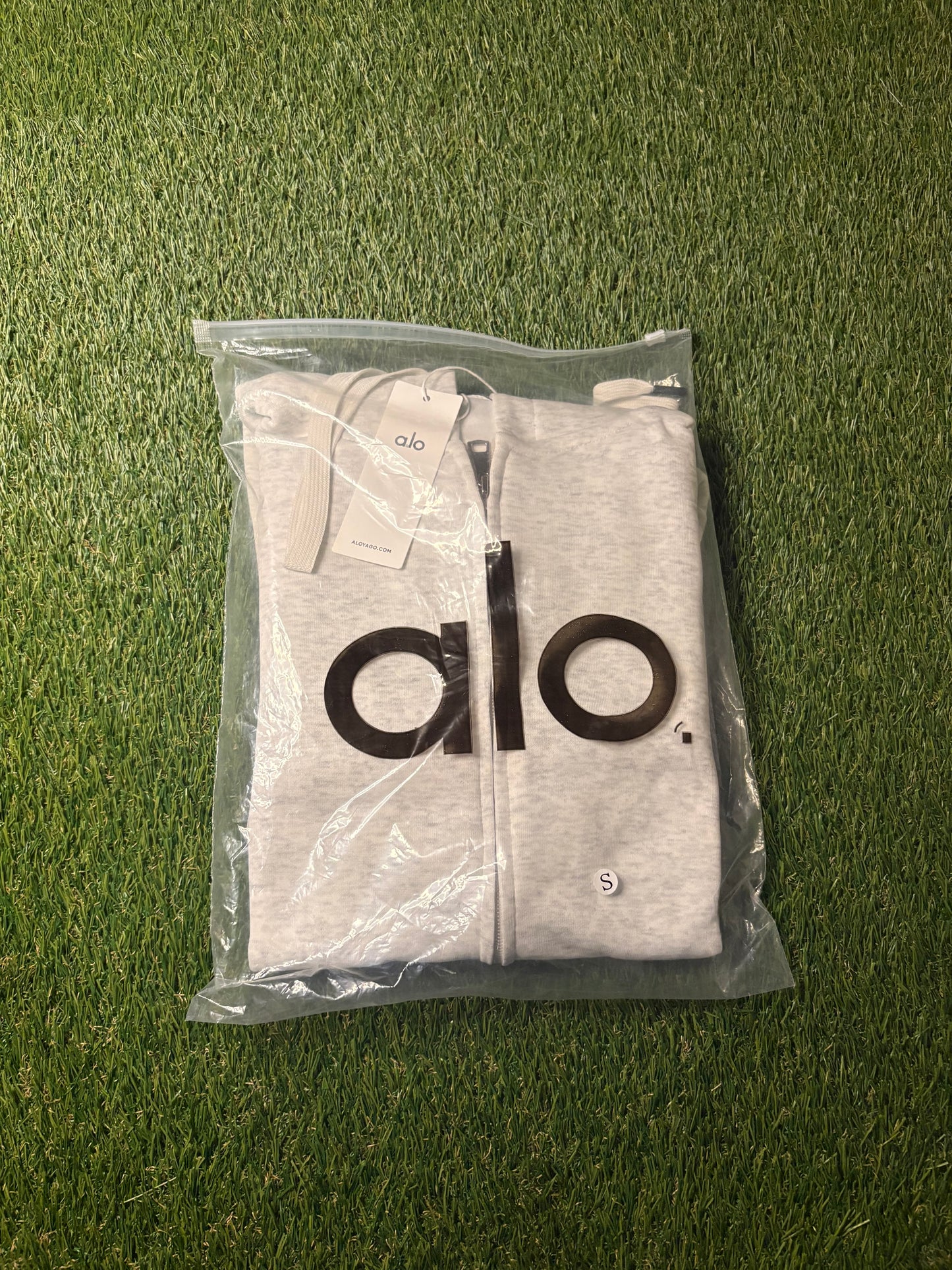 ALO Zip-Up (Heather Gray)