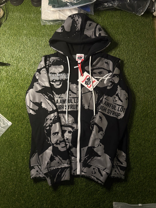 ALOC X Asaali Monochrome Zip-Up (S)