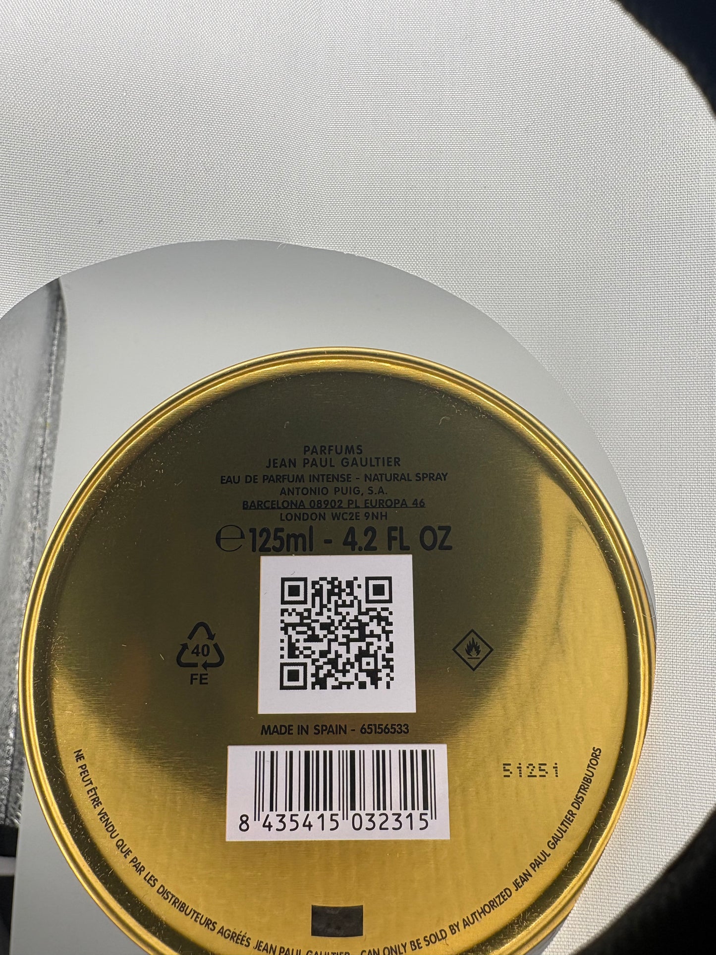 Jean Paul Gaultier Le Male Le Parfum Eau de Parfum Intense