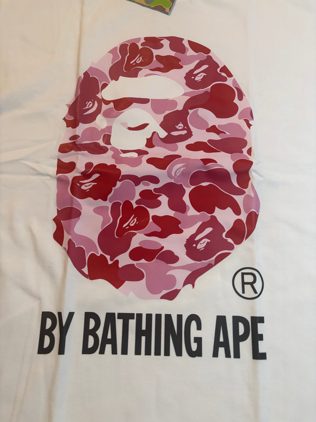 White Pink Ape Tee