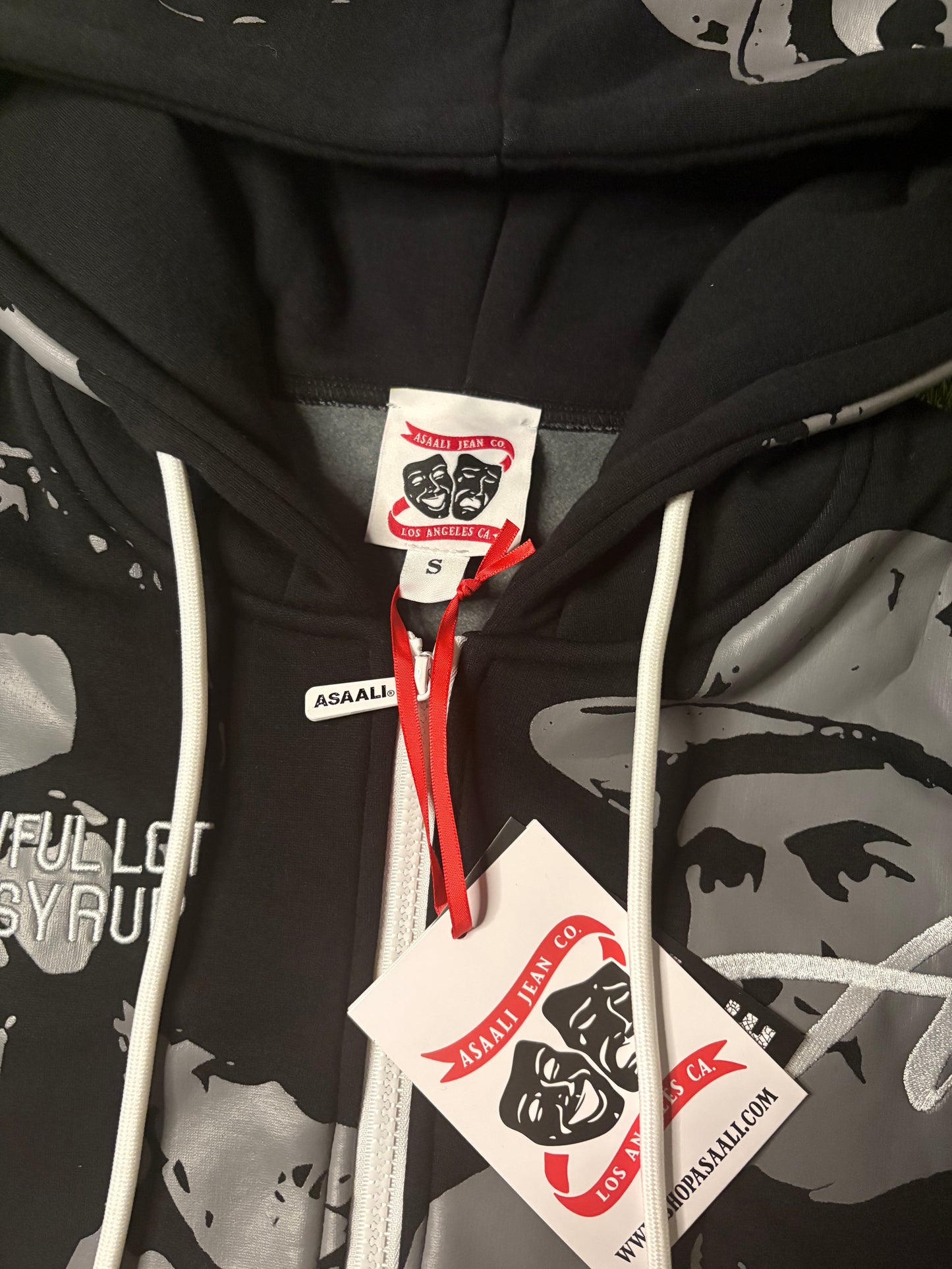 ALOC X Asaali Monochrome Zip-Up (S)