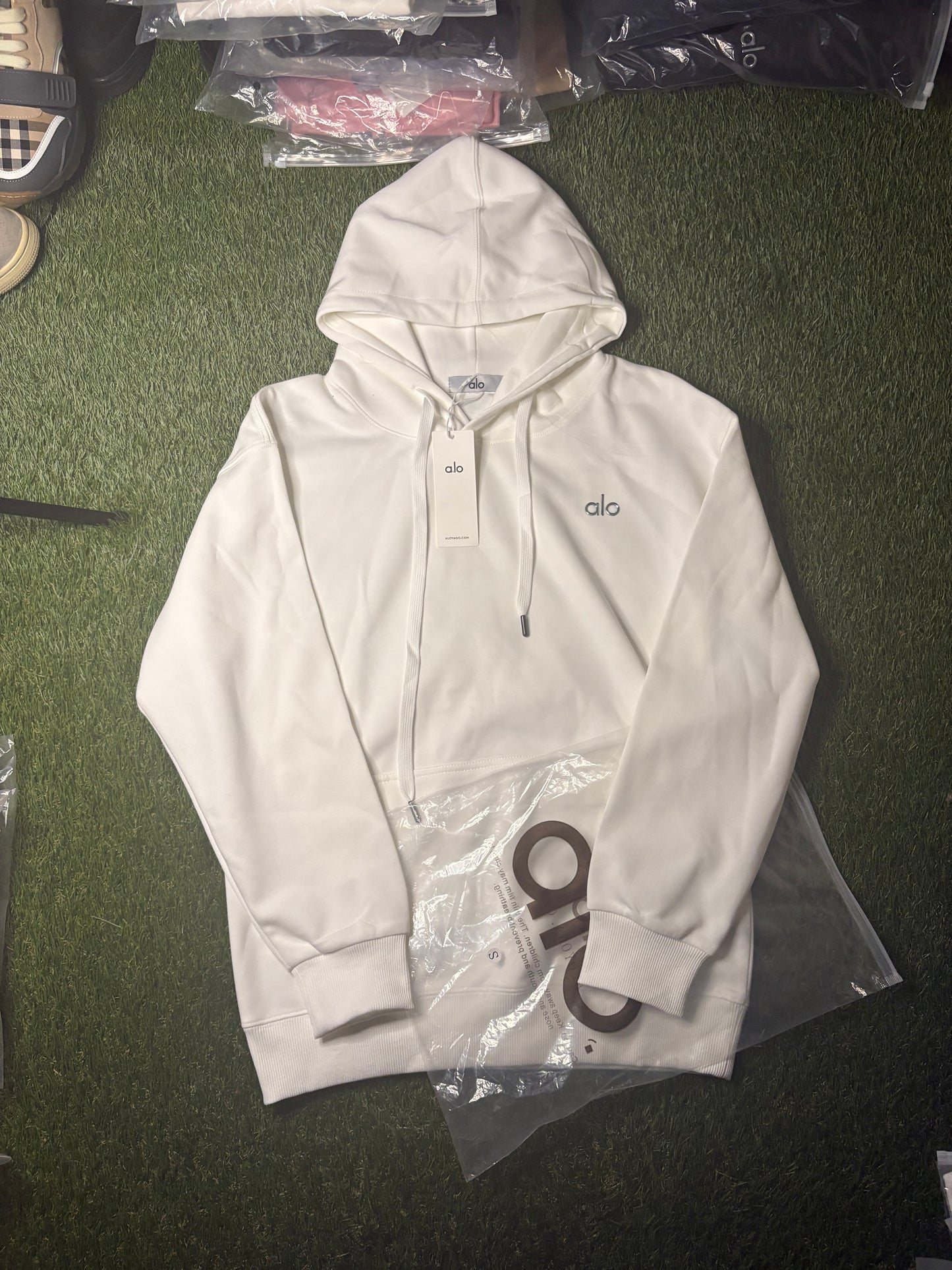 ALO Hoodie (White)