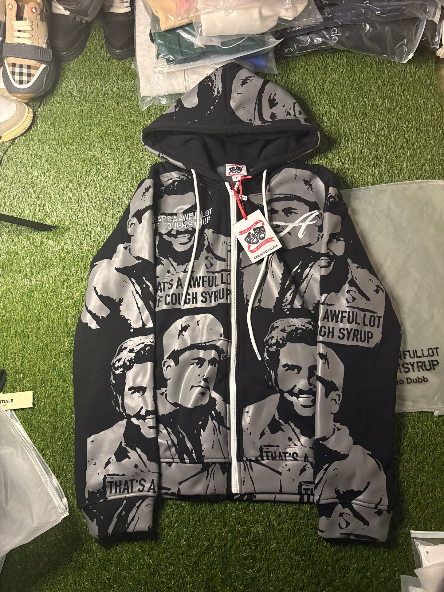 ALOC X Asaali Monochrome Zip-Up (L)