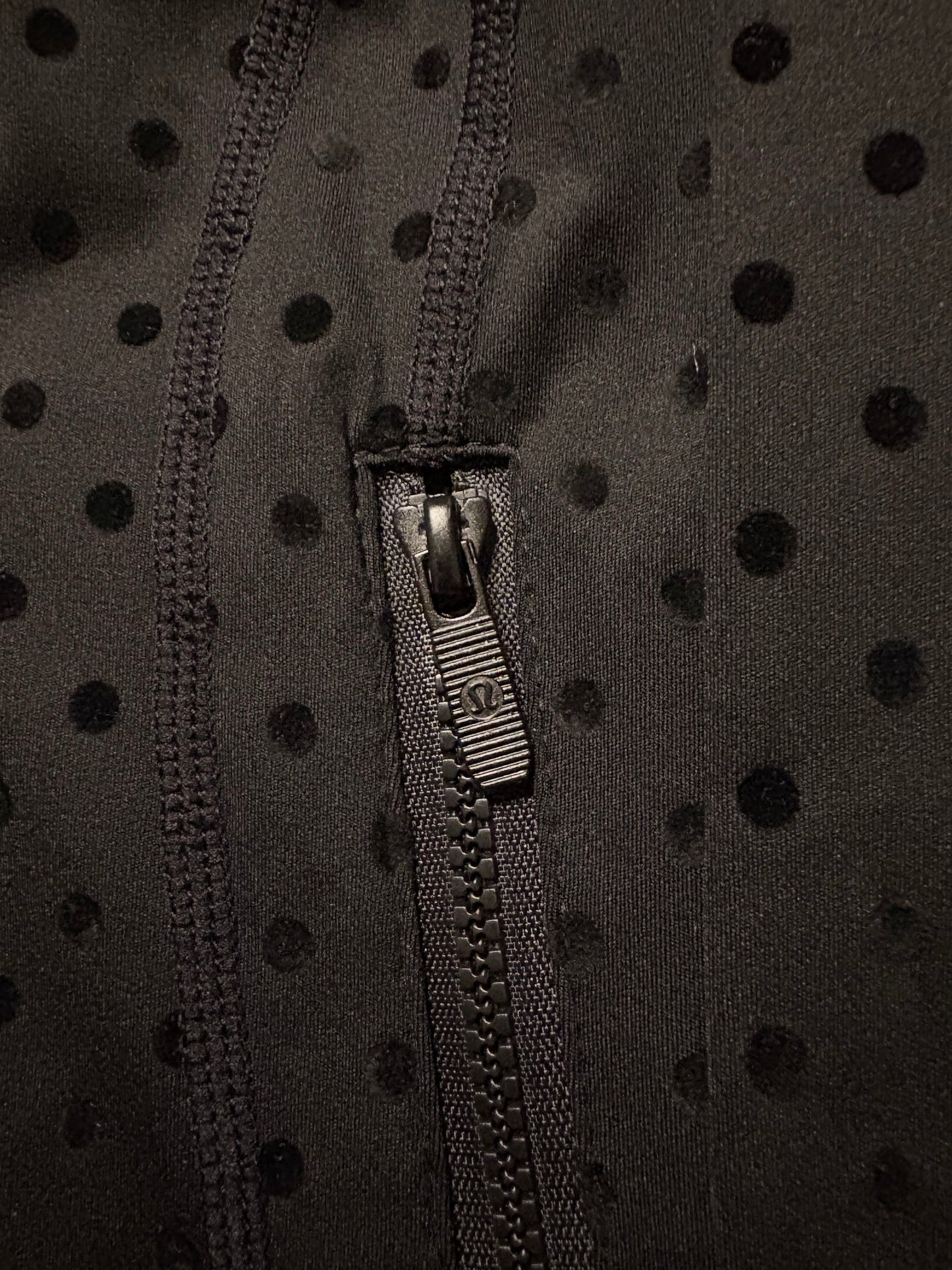 Black Define Jacket Polka Dot