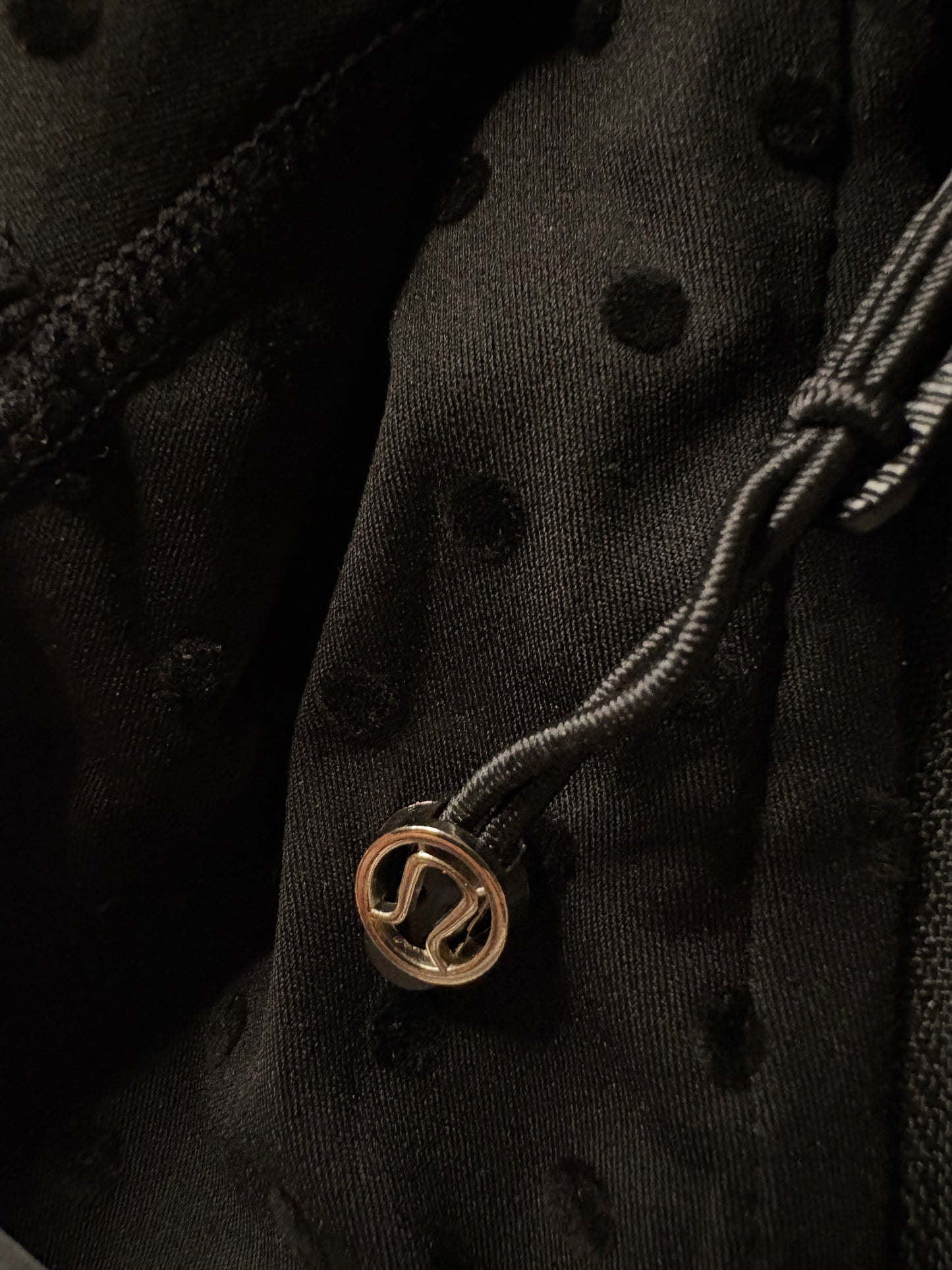 Black Define Jacket Polka Dot