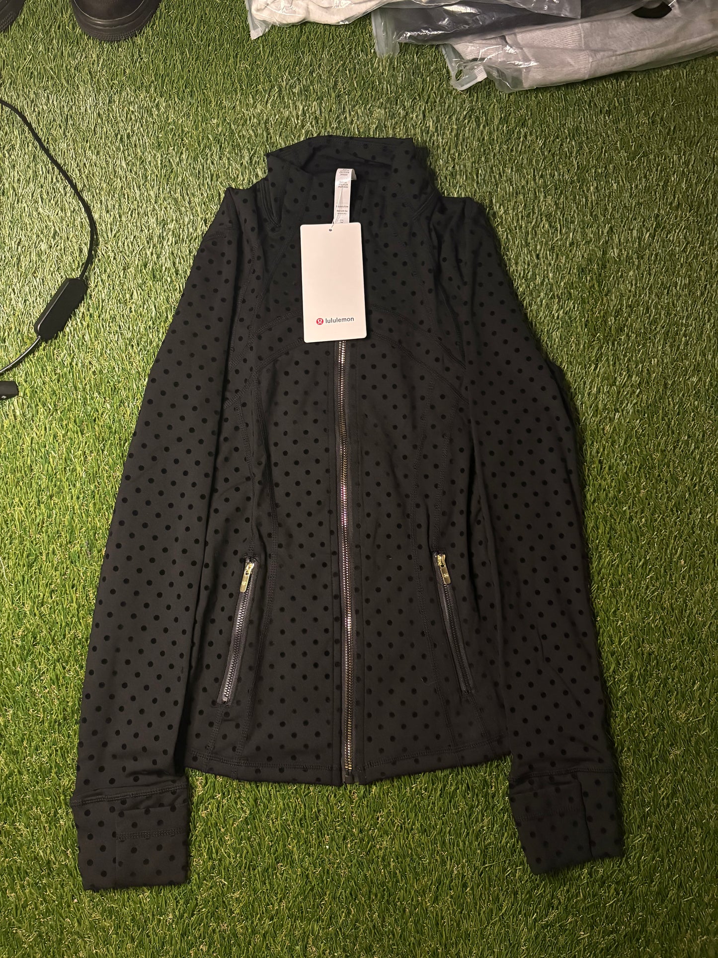 Define Jacket Polka Dot