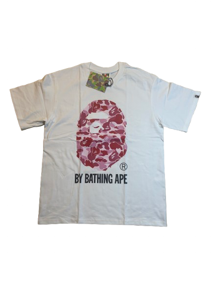 White Pink Ape Tee