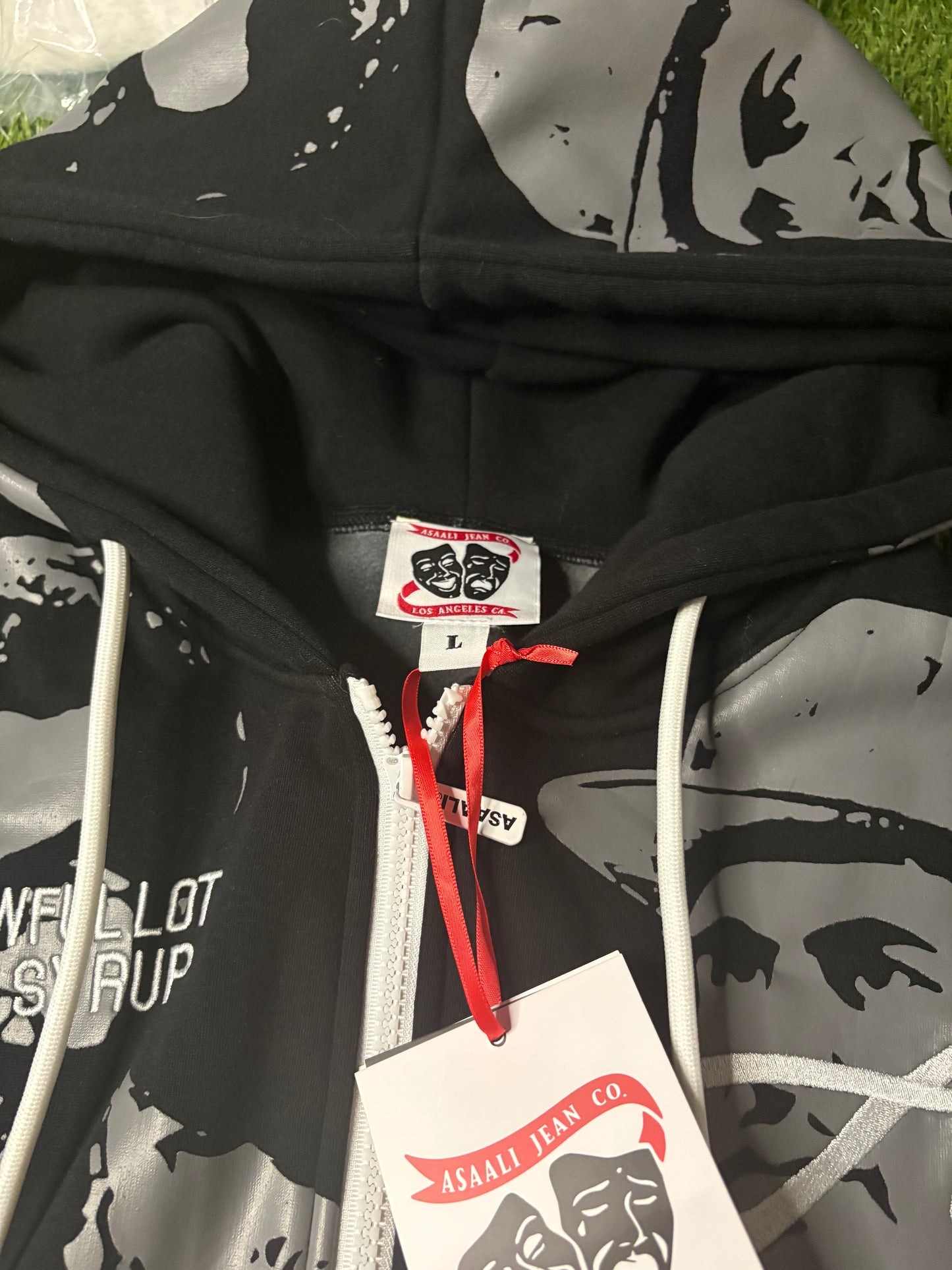 ALOC X Asaali Monochrome Zip-Up (L)